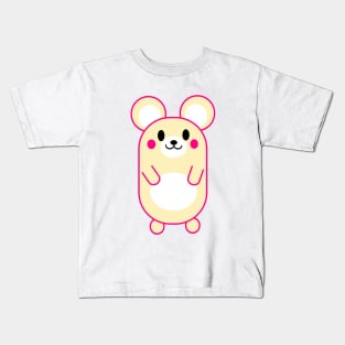 Anime Manga Cartoon Mouse Emoticon Kids T-Shirt